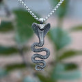 Cobra Snake Necklace – Gothic with 3D Pendant Punk Stainless Steel Box Chain product image