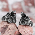 Cobra Snake Ring – Punk Rock Hip Hop Biker Gothic Statement for Alternative Styling product image
