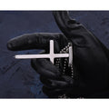 Cross Necklace – Stainless Steel Spike Pendant with Tungsten Tip Self Defense product image