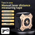 Digital Measuring Tool – Laser Tape Measure 2-in-1 135ft USB Rechargeable Construction DIY variant image
