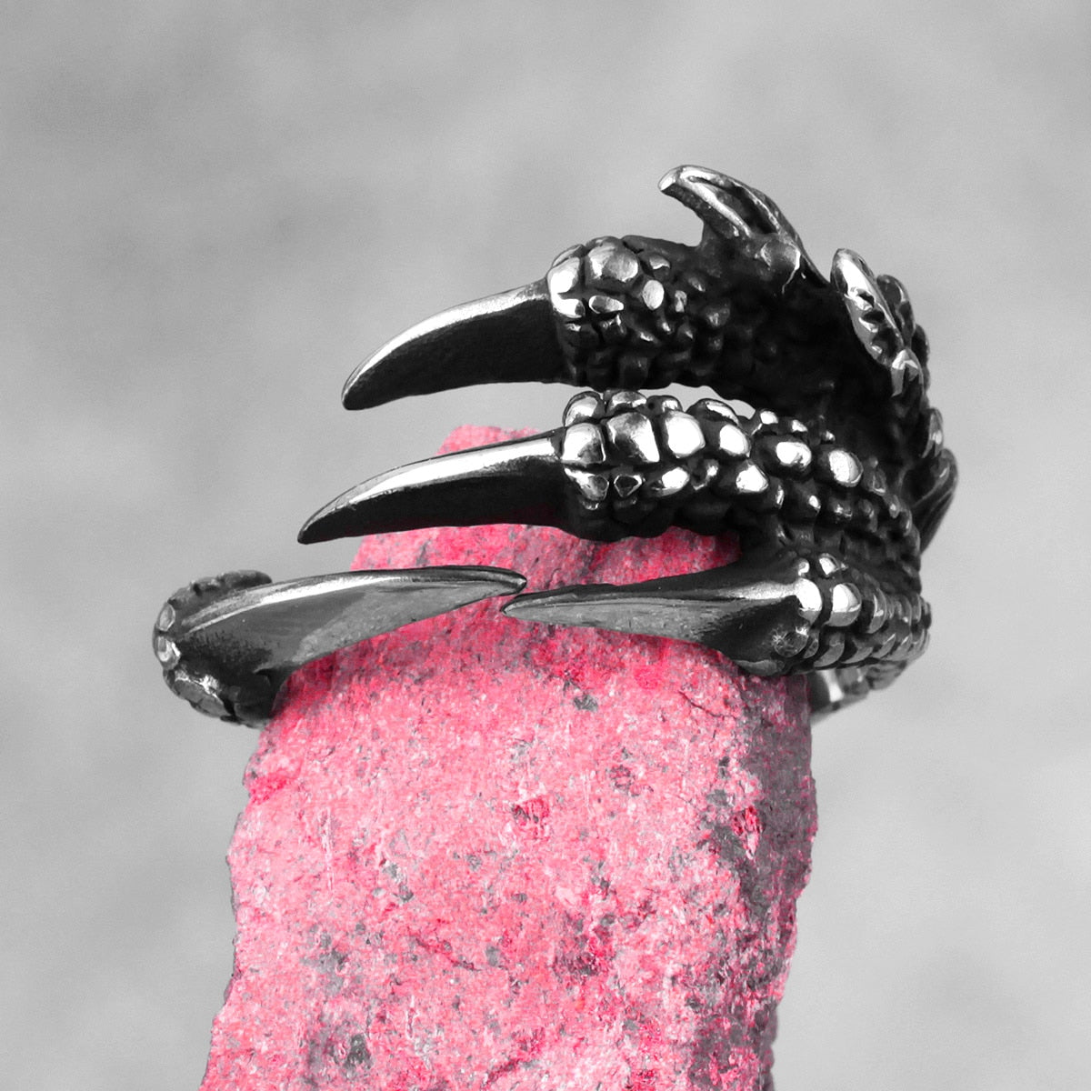 Dragon Claw Ring – Gothic Fantasy Punk Hip Hop Biker Statement product image