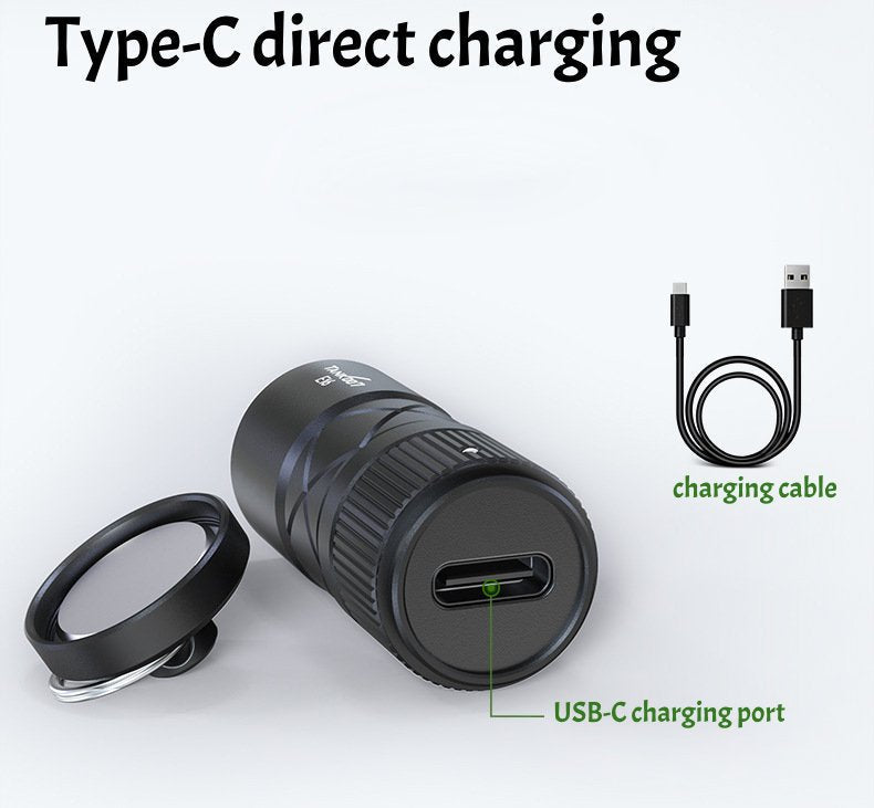 EDC Flashlight – Mini Magnetic LED with Direct Charging for Desk Breaks, Collecting detail image - detail view 5