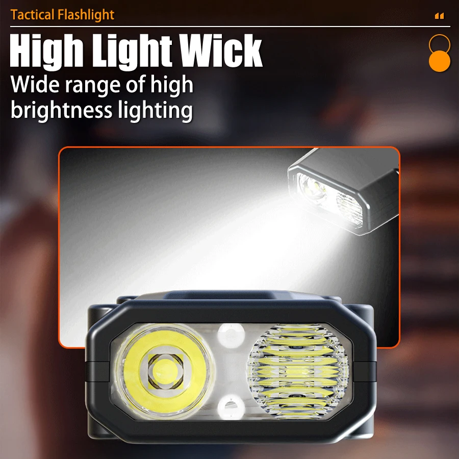 EDC Flashlight – NightGuard Tactical Edge Rechargeable with 1300 Lumen Flat detail image - detail view 13