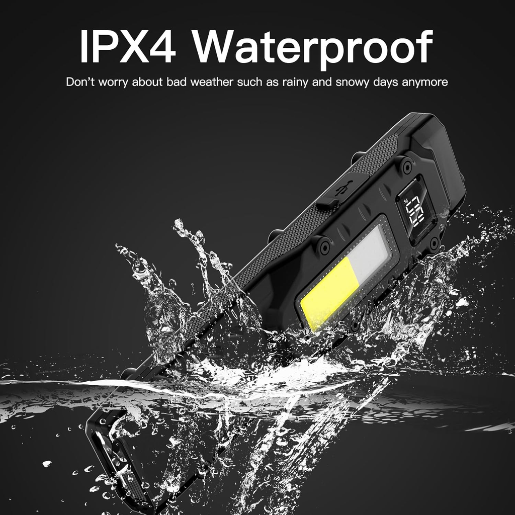 EDC Flashlight – NightGuard Tactical Edge Rechargeable with 1300 Lumen Flat detail image - detail view 7