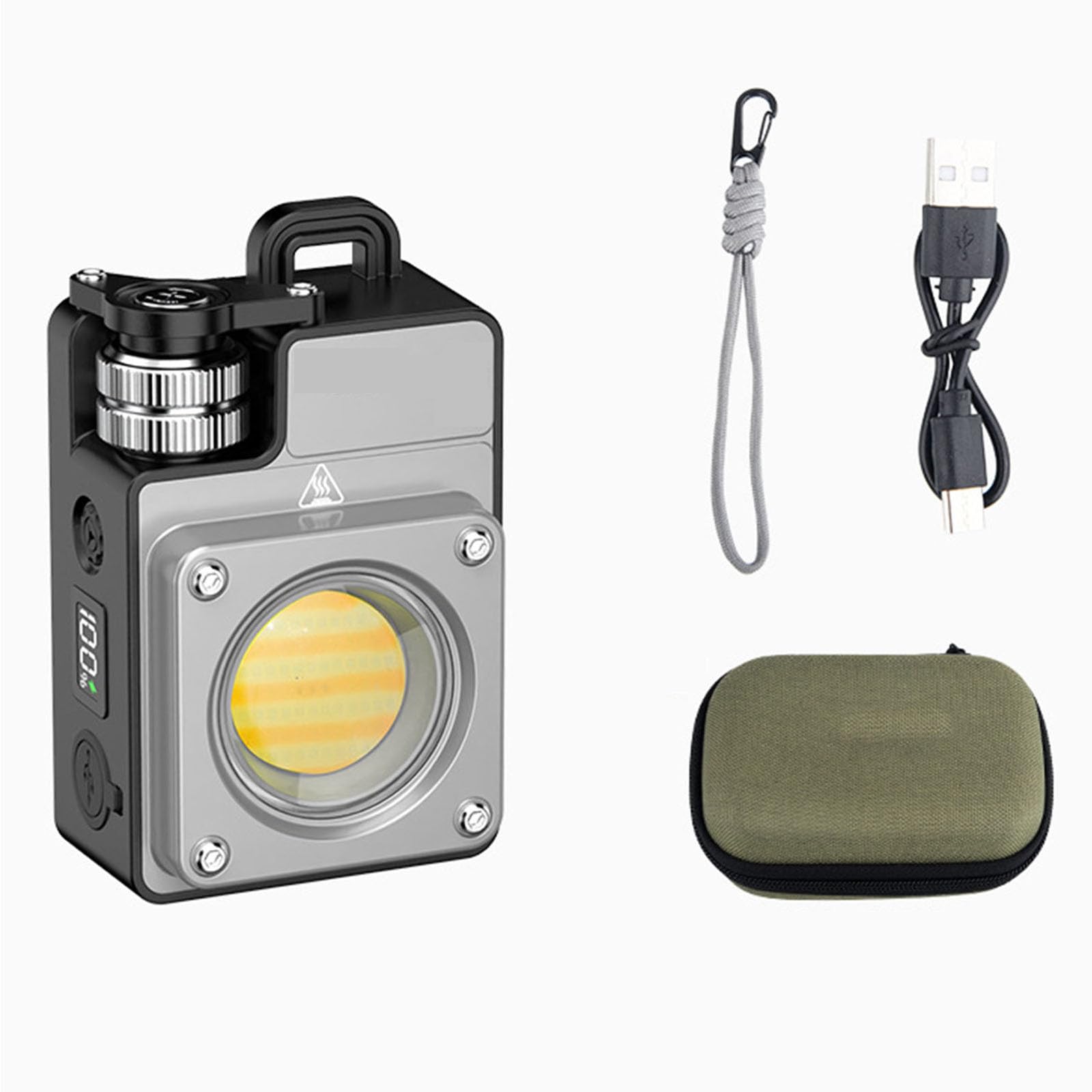EDC Flashlight – NovaFlare Camp LED with 3500LM Rechargeable 5-Mode Lantern detail image - detail view 18