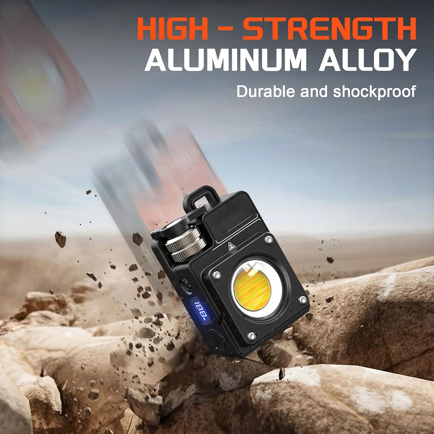 EDC Flashlight – NovaFlare Camp LED with 3500LM Rechargeable 5-Mode Lantern detail image - detail view 8