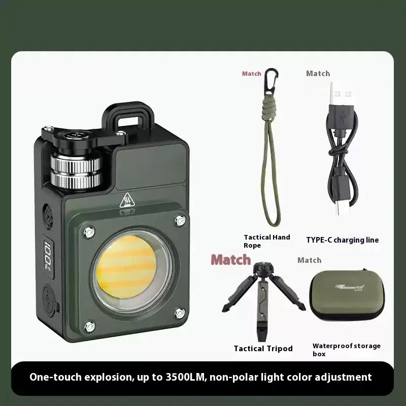 EDC Flashlight – NovaFlare Camp LED with 3500LM Rechargeable 5-Mode Lantern variant image - product view 21