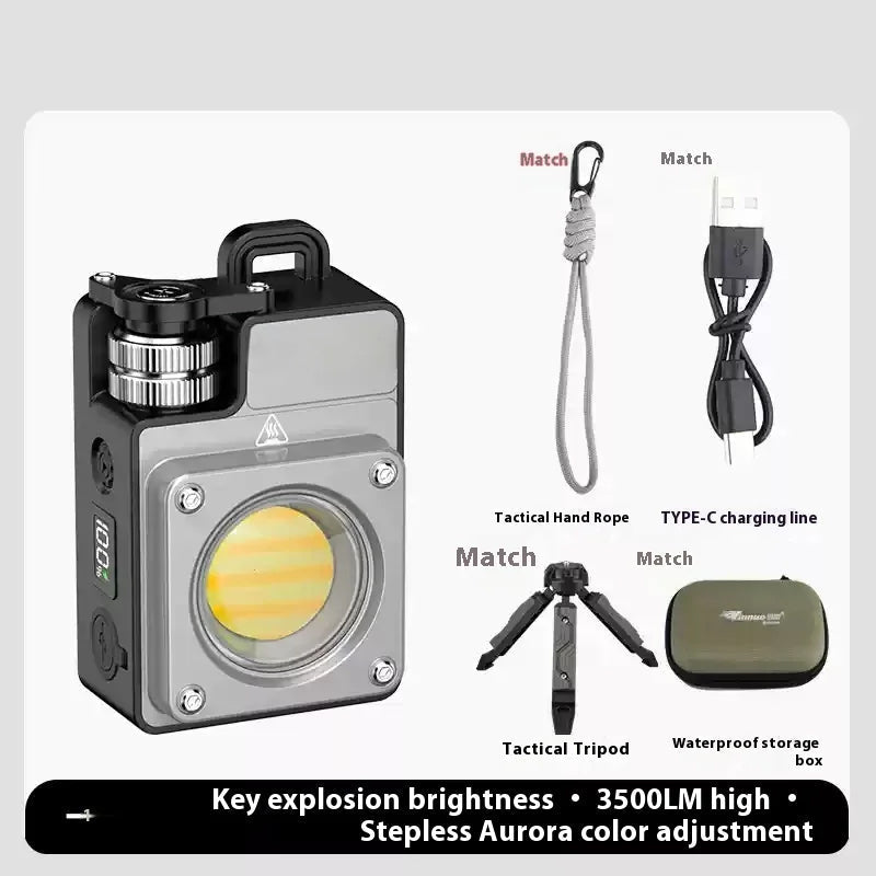 EDC Flashlight – NovaFlare Camp LED with 3500LM Rechargeable 5-Mode Lantern variant image - product view 22