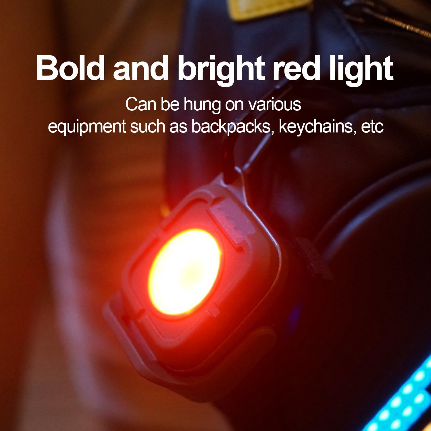 EDC Flashlight – RuggedCompass Keylight with 500LM Rotating Keychain with 4 Color Temps detail image - detail view 6
