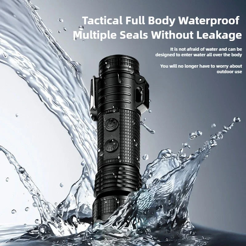 EDC Flashlight – Triple-Thunder Dual Arc Plasma Lighter & LED detail image - detail view 3