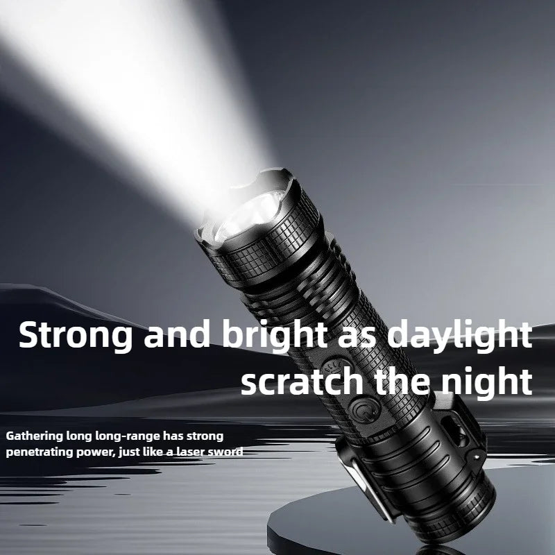 EDC Flashlight – Triple-Thunder Dual Arc Plasma Lighter & LED detail image - detail view 4
