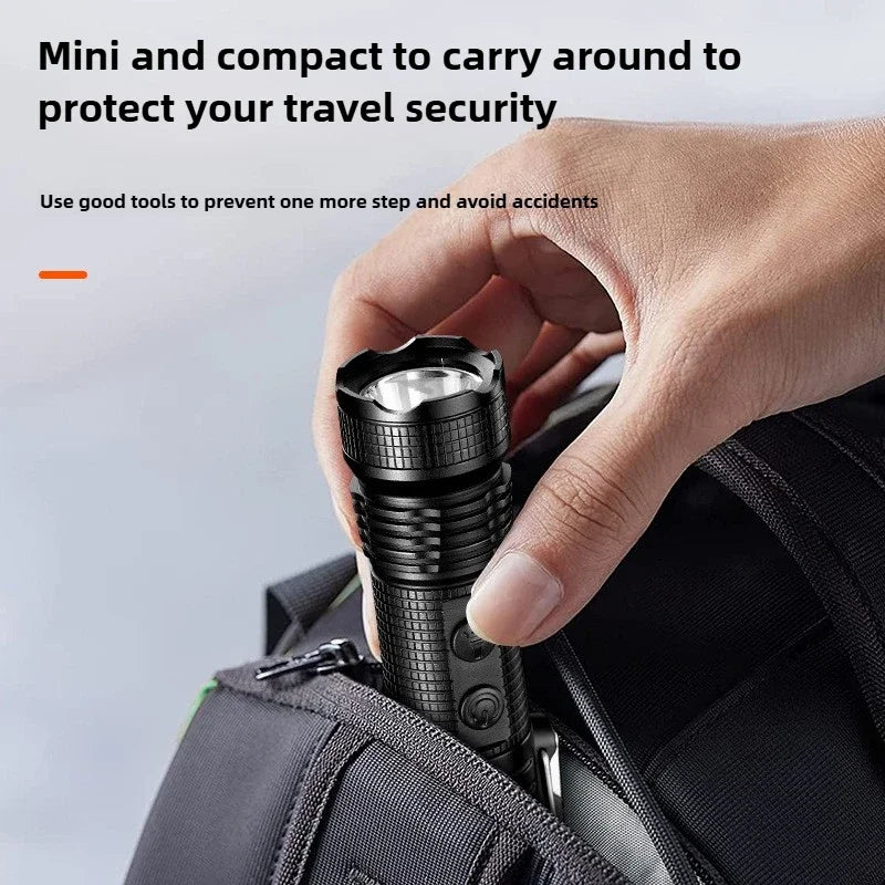 EDC Flashlight – Triple-Thunder Dual Arc Plasma Lighter & LED detail image - detail view 7