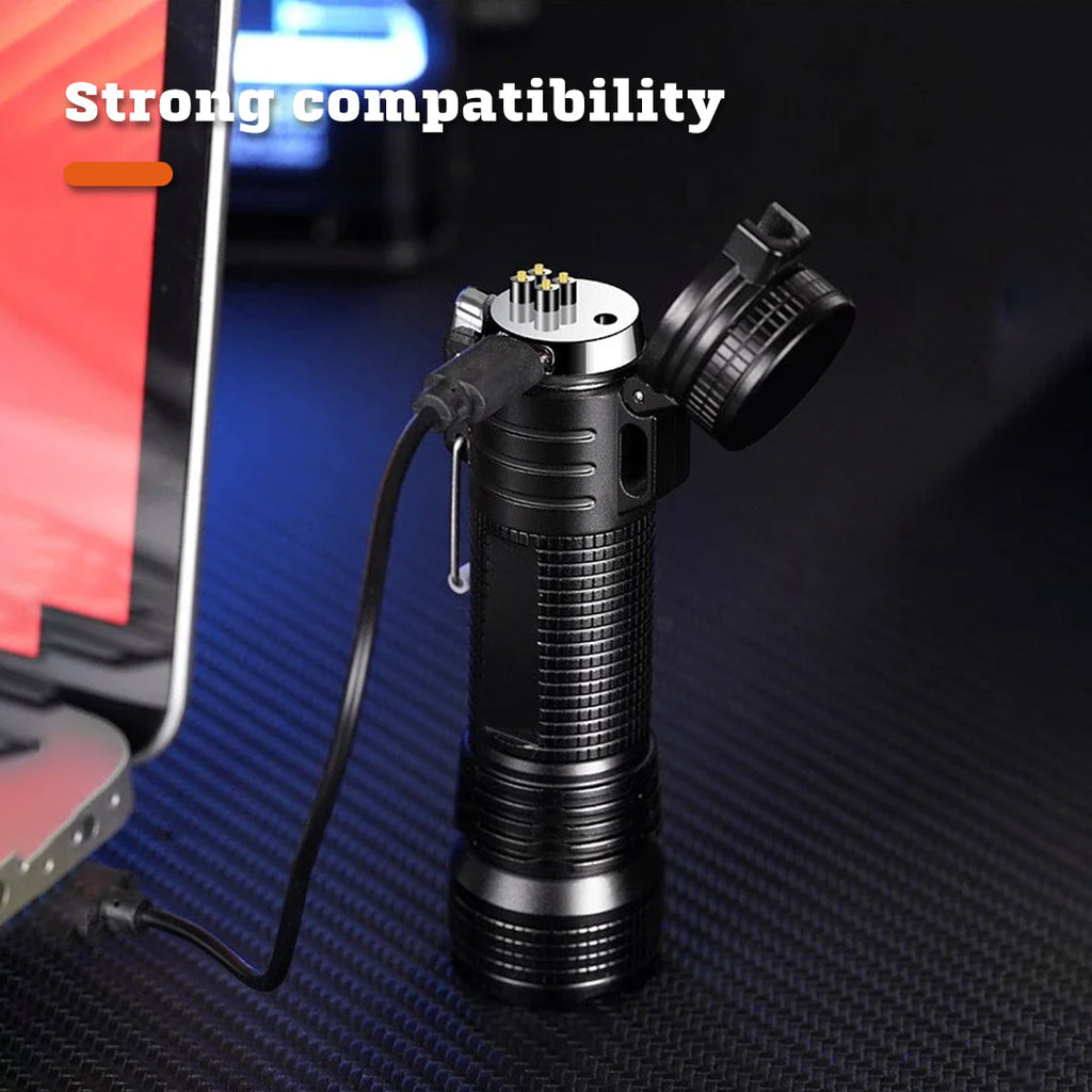 EDC Flashlight – Triple-Thunder Dual Arc Plasma Lighter & LED detail image - detail view 9