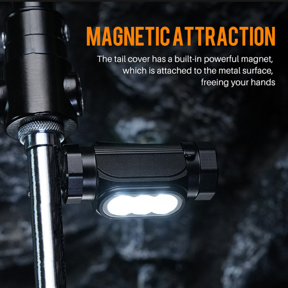 EDC Flashlight – UltraBright 1150 Lumen Rechargeable Headlamp detail image - detail view 10