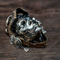 EDC Gadgets – Bronze Mechanical Rose Skull Mask with Interactive Art product image