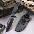 EDC Knife – TrailForge Multi-Tool Survival with Fire Starter & Tool Card Set variant image