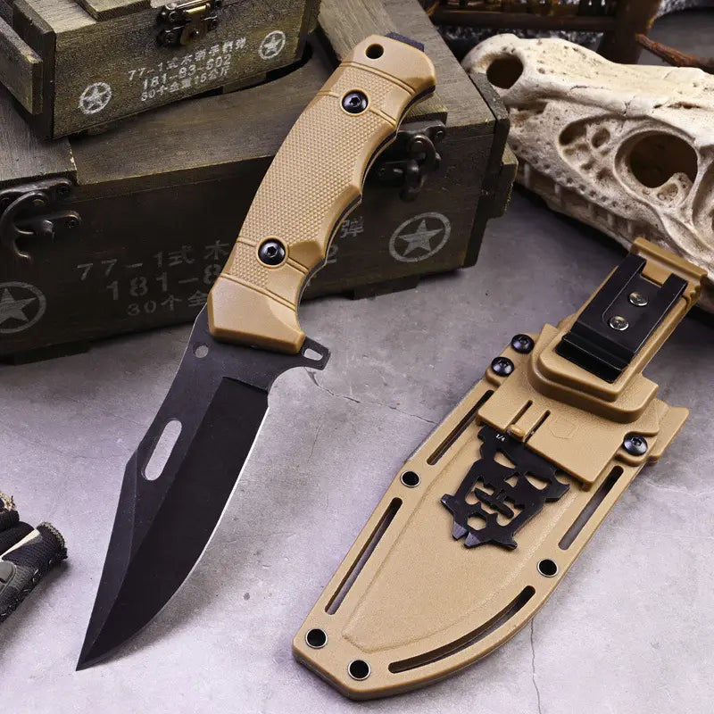 EDC Knife – TrailForge Multi-Tool Survival with Fire Starter & Tool Card Set variant image - product view 8