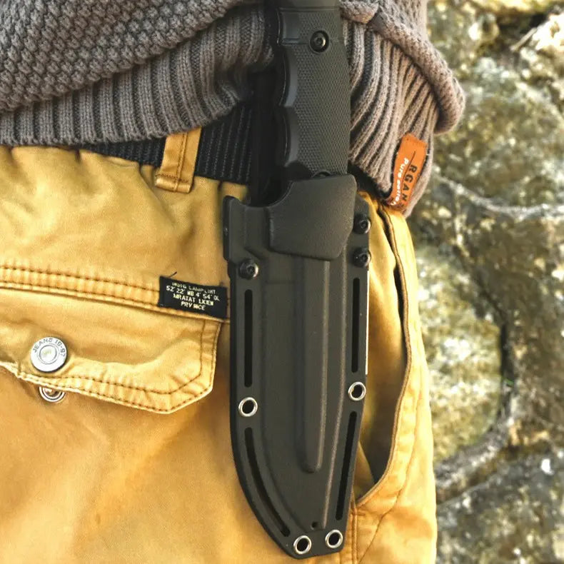 EDC Knife – TrailForge Multi-Tool Survival with Fire Starter & Tool Card Set detail image - detail view 6