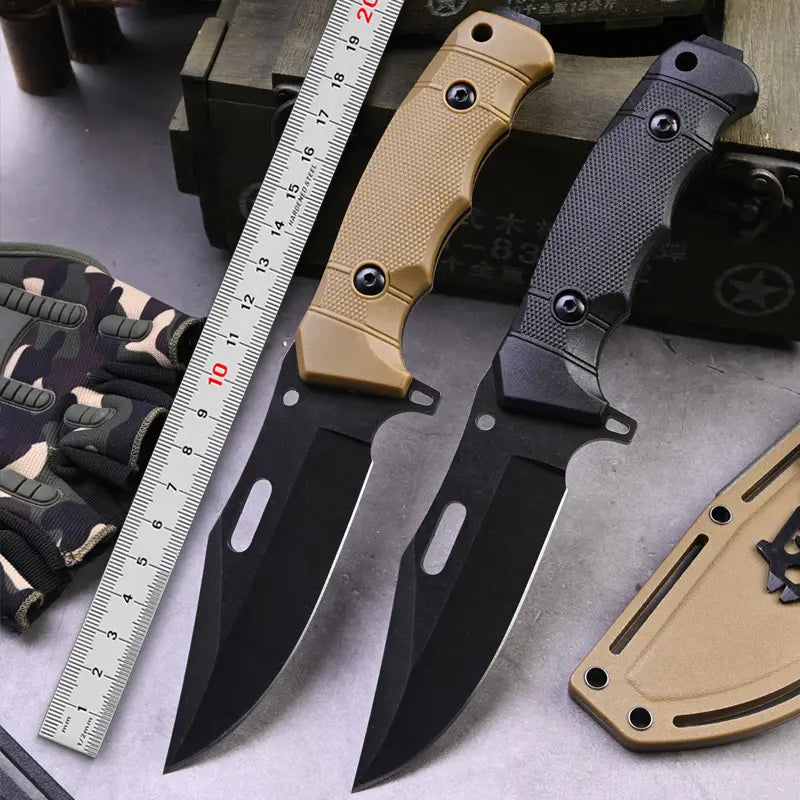 EDC Knife – TrailForge Multi-Tool Survival with Fire Starter & Tool Card Set product image