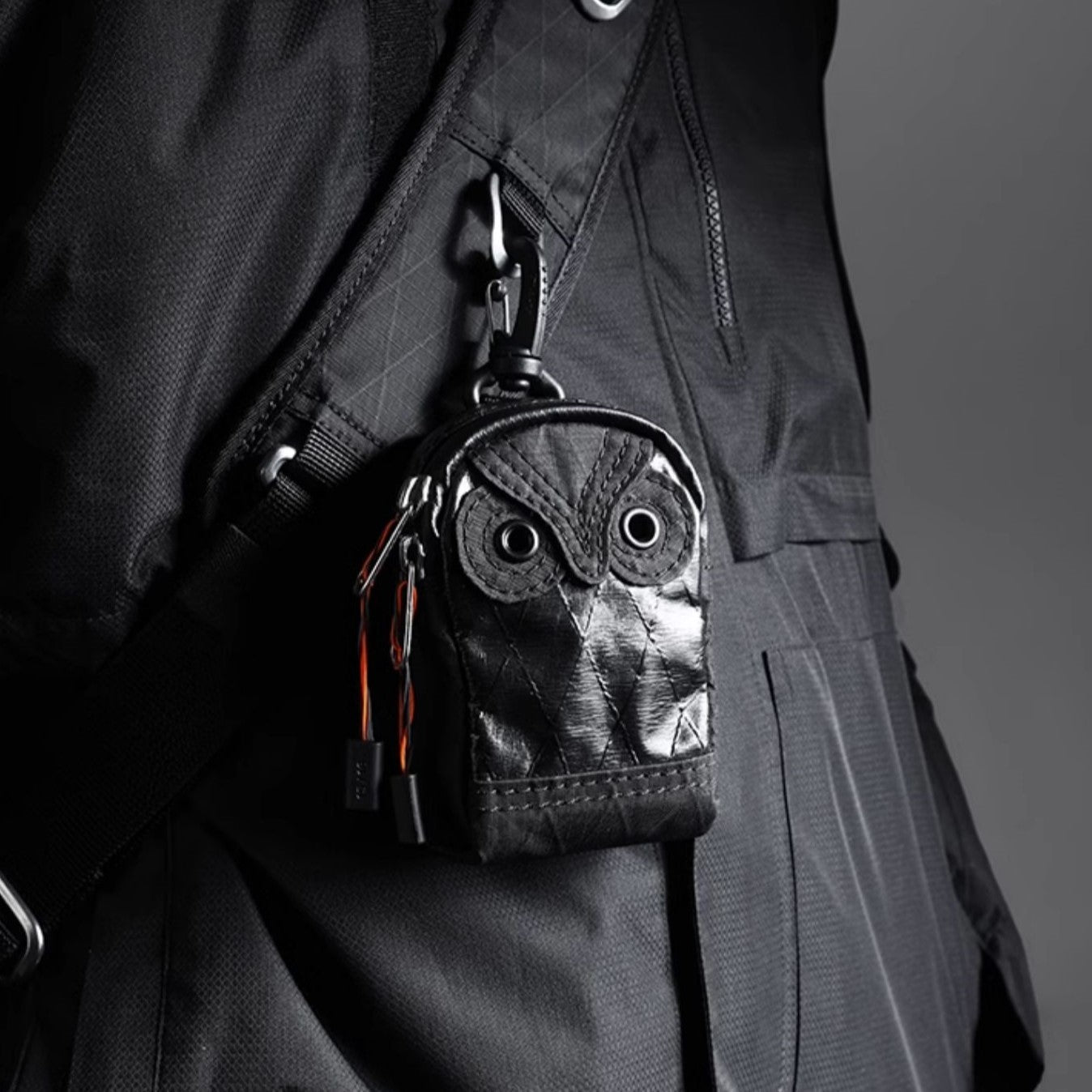 EDC Organizers – Owl Mini Pouch Multi-Functional with X-PAC Key & Coin Holder detail image - detail view 10
