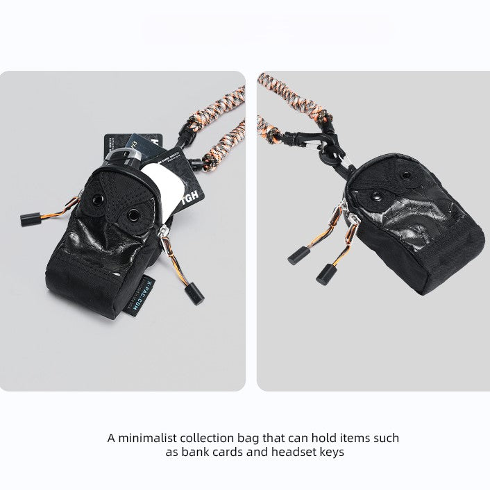 EDC Organizers – Owl Mini Pouch Multi-Functional with X-PAC Key & Coin Holder detail image - detail view 11