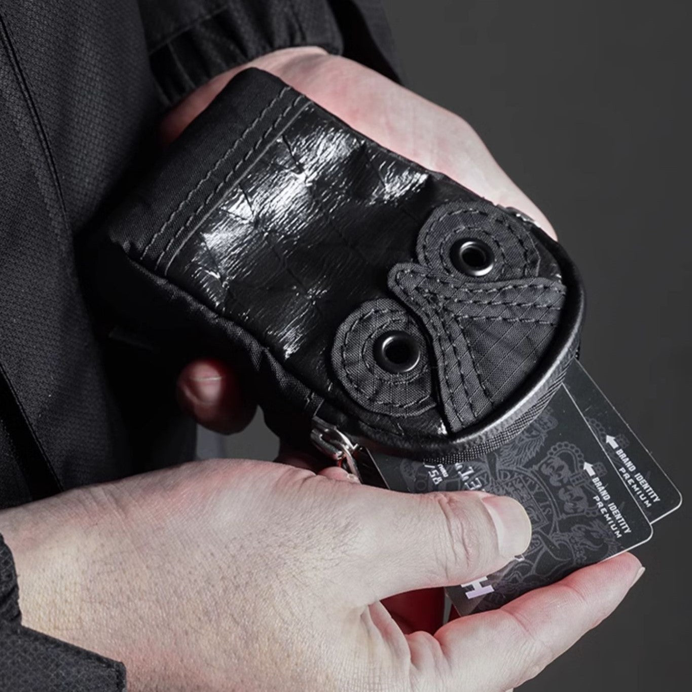 EDC Organizers – Owl Mini Pouch Multi-Functional with X-PAC Key & Coin Holder detail image