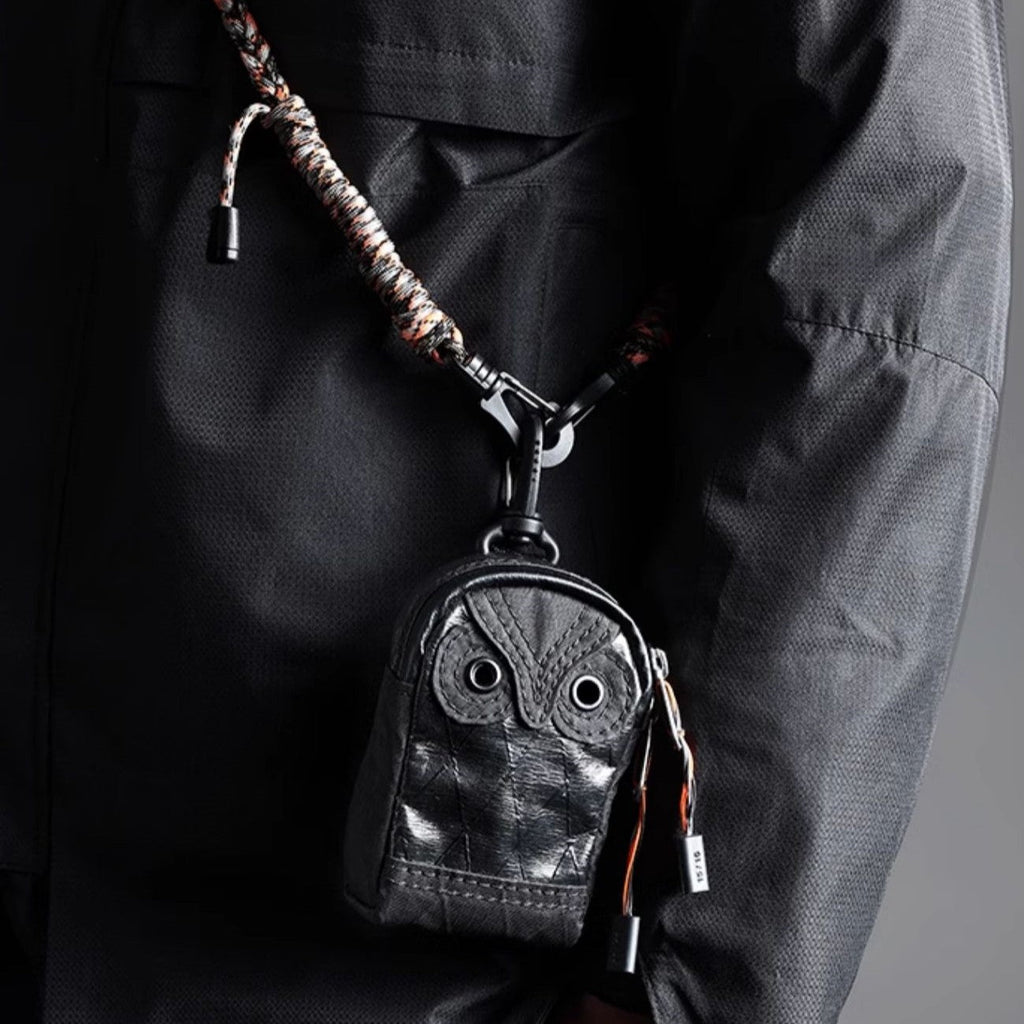 EDC Organizers – Owl Mini Pouch Multi-Functional with X-PAC Key & Coin Holder detail image - detail view 3
