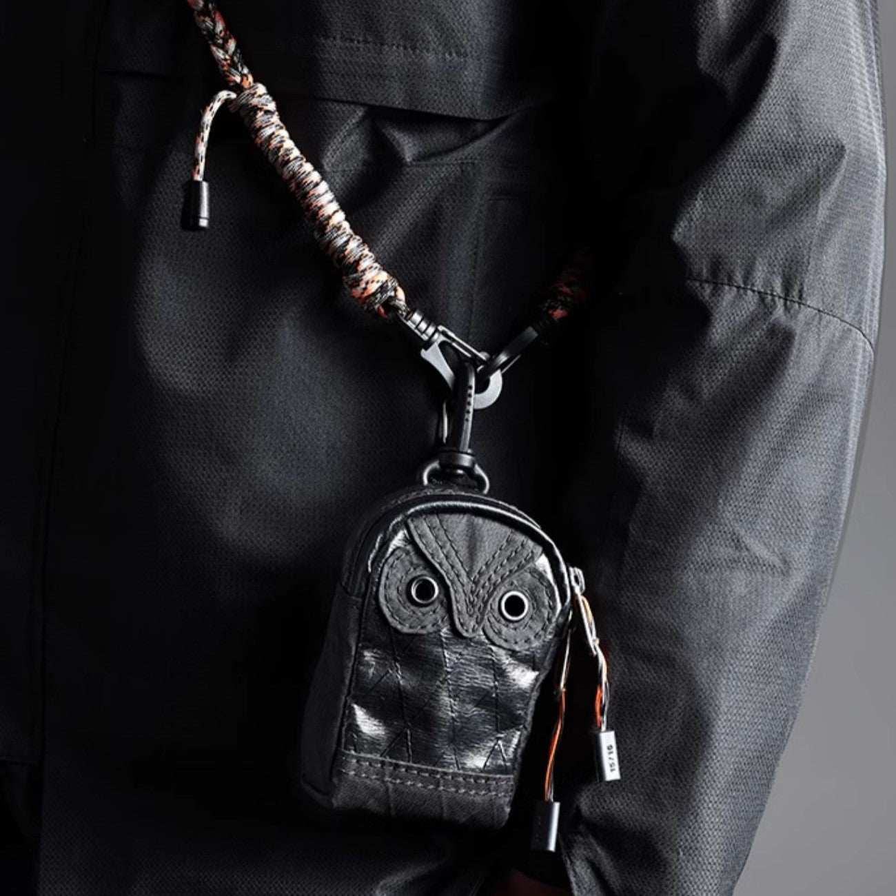EDC Organizers – Owl Mini Pouch Multi-Functional with X-PAC Key & Coin Holder detail image - detail view 3