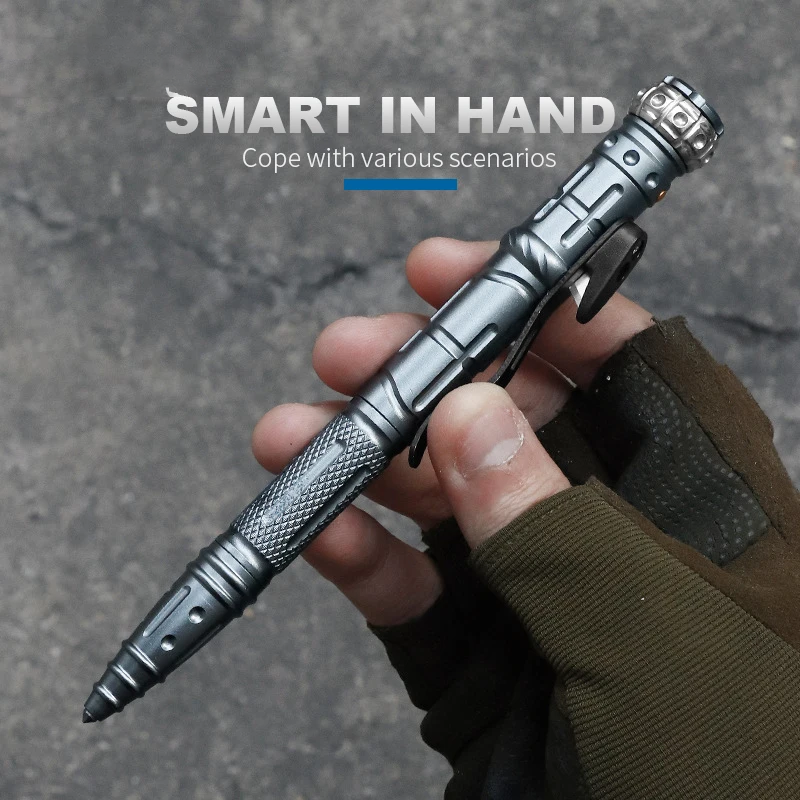 EDC Tactical Pen – SpinStrike 9-in-1 Multi-Functional with Heavy-Duty detail image - detail view 3