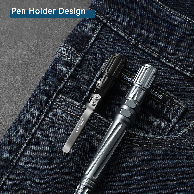 EDC Tactical Pen – USB Rechargeable Lighter Tungsten Tip Firestarter Self Defense detail image - detail view 3