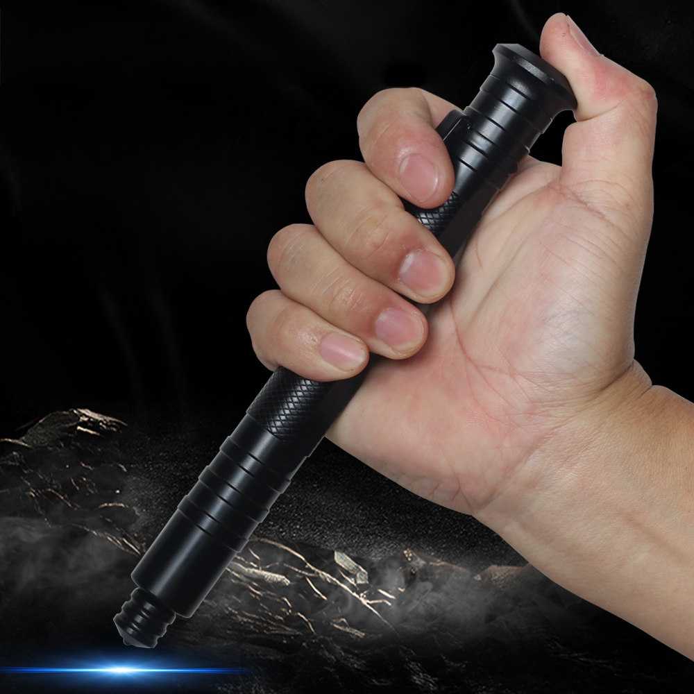 Expandable Steel Baton – Telescopic Self-Defense for Desk Breaks, Collecting, And Tactile detail image - detail view 3