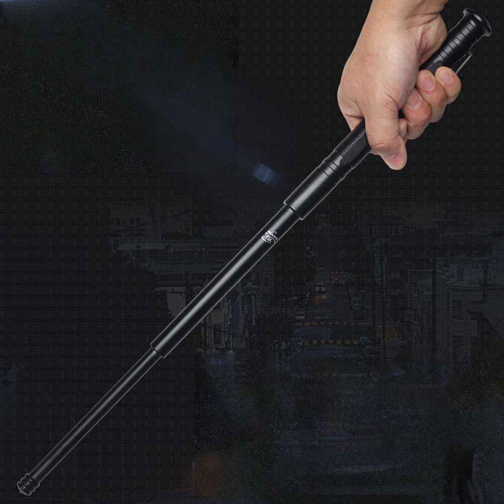 Expandable Steel Baton – Telescopic Self-Defense for Desk Breaks, Collecting, And Tactile detail image - detail view 5