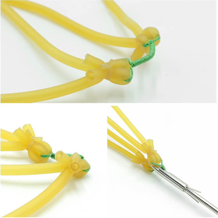 Fishing Slingshot – 10-Pack Bands for Recreational Target Practice And Outdoor Activities detail image - detail view 3
