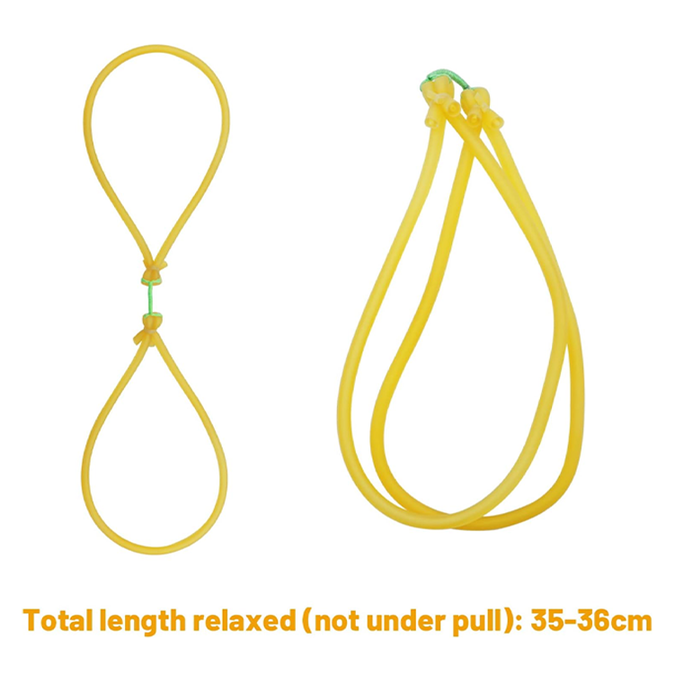 Fishing Slingshot – 10-Pack Bands for Recreational Target Practice And Outdoor Activities detail image - detail view 4