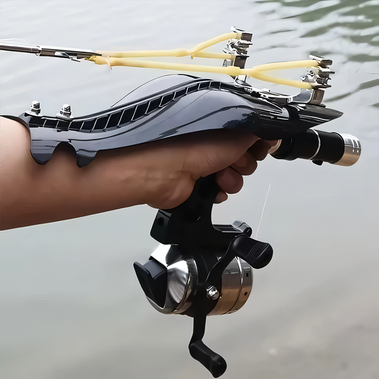 Fishing Slingshot – Adults with Angler Laser with Reel & Darts detail image - detail view 5