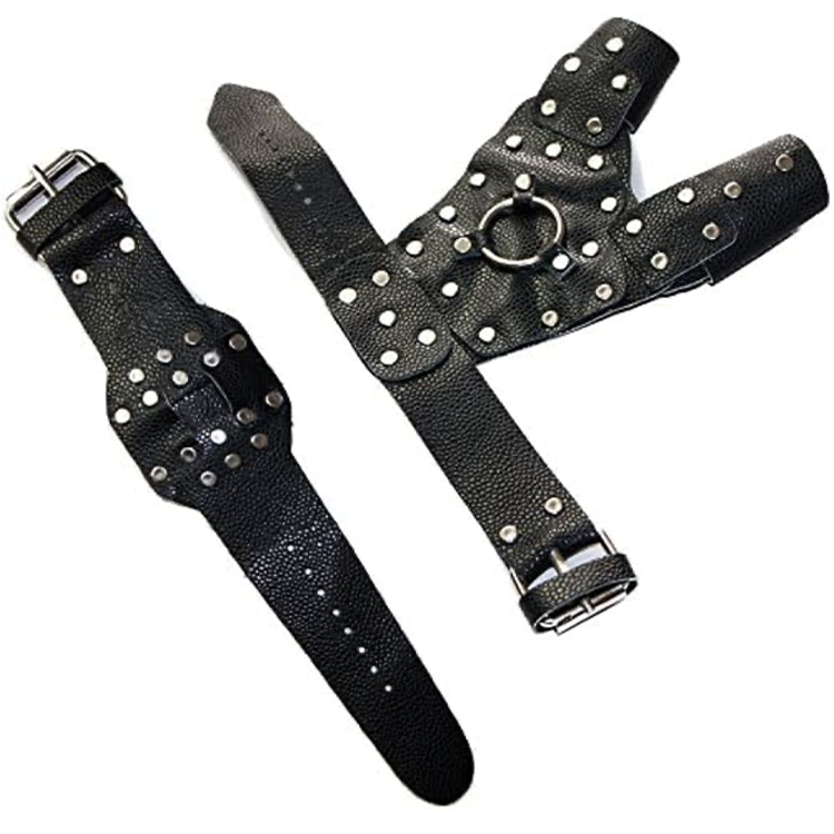 Fishing Slingshot – Gloves with PU Leather Protective Gloves with Stainless Steel detail image - detail view 5