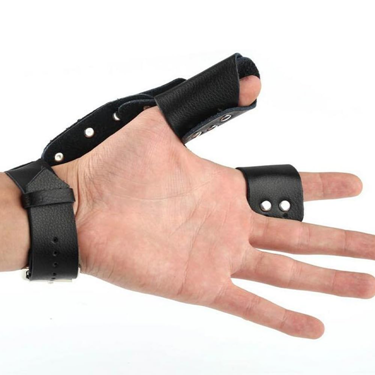 Fishing Slingshot – Gloves with PU Leather Protective Gloves with Stainless Steel detail image - detail view 6