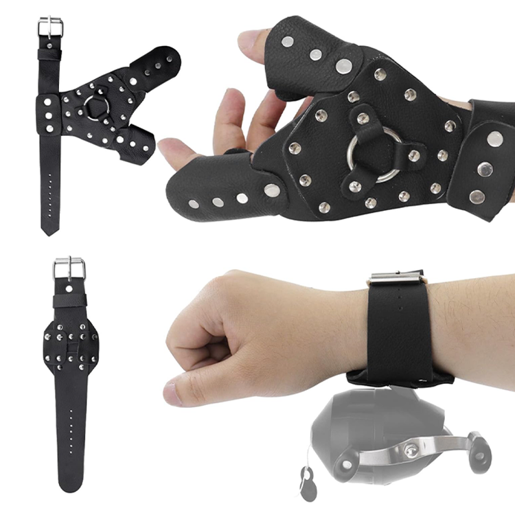 Fishing Slingshot – Gloves with PU Leather Protective Gloves with Stainless Steel product image