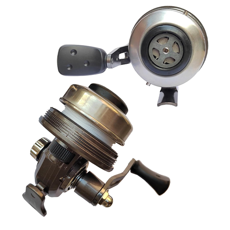 Fishing Slingshot – Reel with High Performance Aluminum Alloy Reel 3.9:1 Gear Ratio detail image