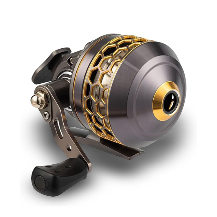 Fishing Slingshot – Reel with High Performance Aluminum Alloy Reel 3.9:1 Gear Ratio product image