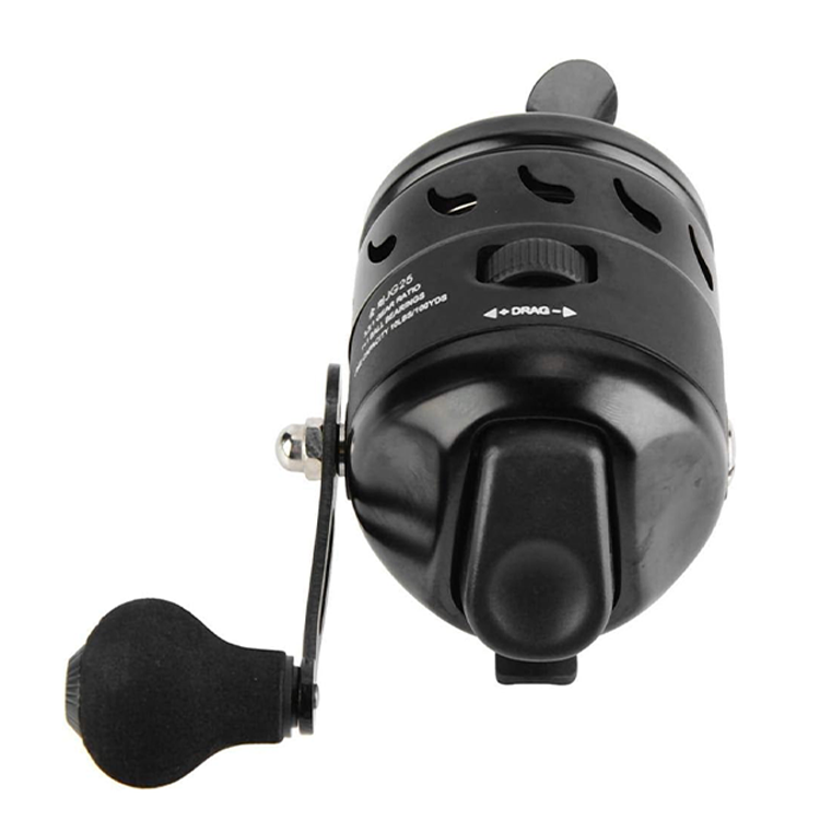 Fishing Slingshot – Reel with JG25 High Performance Metal Reel with Hunting & detail image - detail view 3