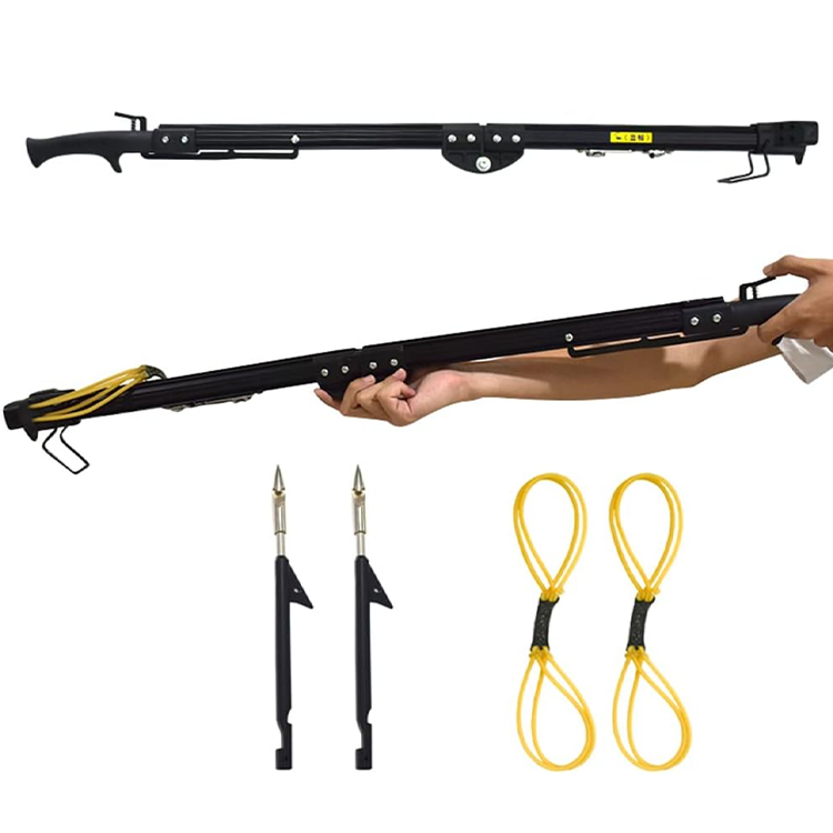 Fishing Slingshot – Tactical with Collapsible Line Gun with Laser Sight & Reel variant image
