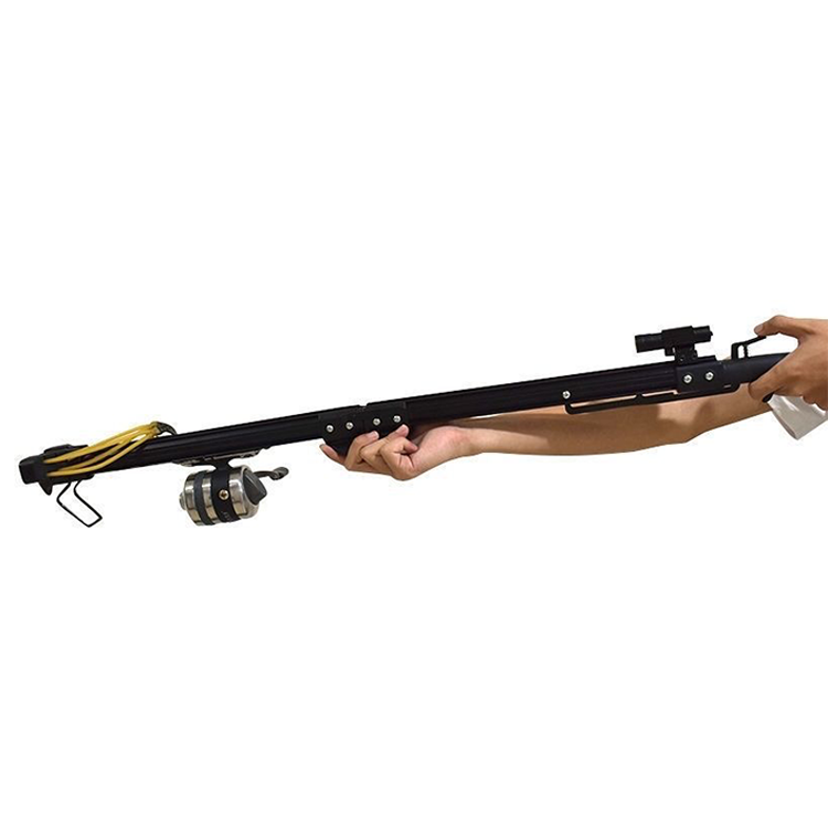 Fishing Slingshot – Tactical with Collapsible Line Gun with Laser Sight & Reel detail image