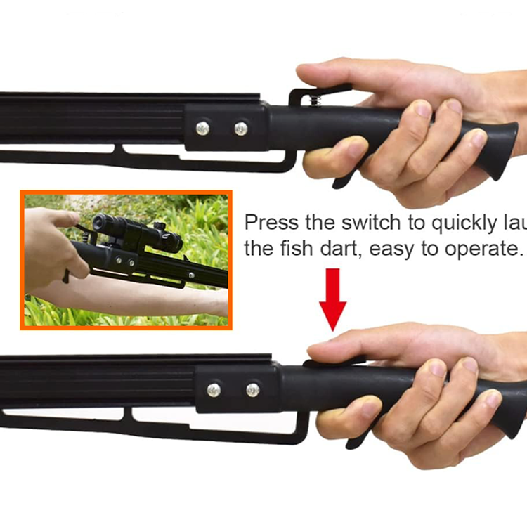 Fishing Slingshot – Tactical with Collapsible Line Gun with Laser Sight & Reel detail image - detail view 6