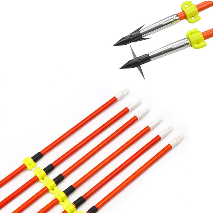 Fishing Slingshot – Wrist Rocket Arrows with 5-Pack Fiberglass Bowfishing Arrows detail image