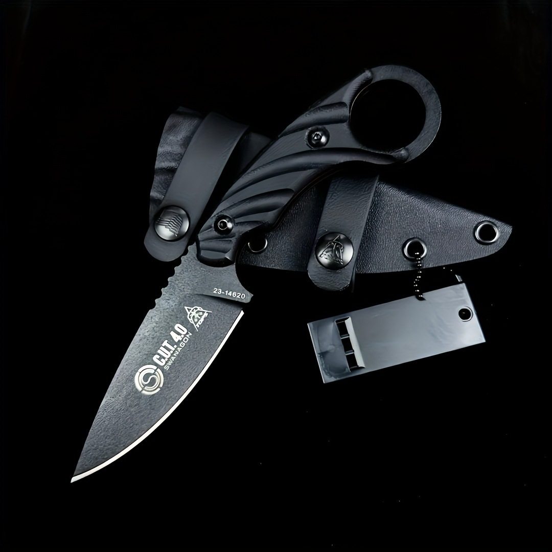 Fixed Blade Knife – AshRidge 1095 High Carbon with EDC Tactical variant image