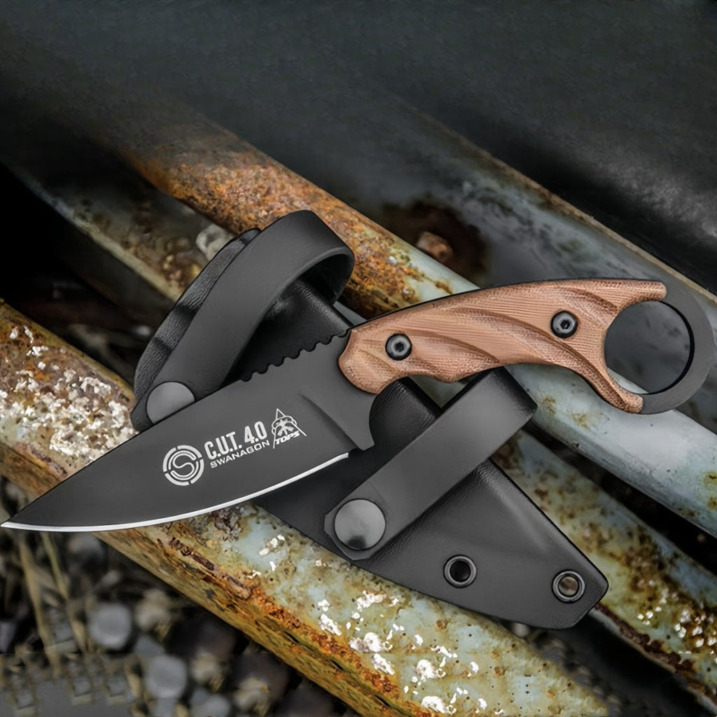 Fixed Blade Knife – AshRidge 1095 High Carbon with EDC Tactical product image