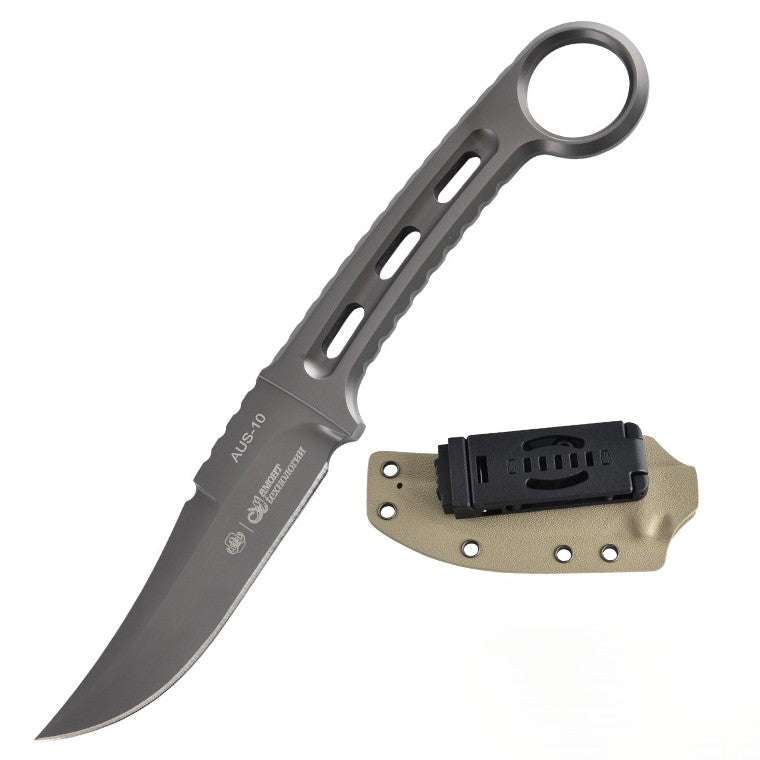 Fixed Blade Knife – Assassin AUS-10 Full Tang with EDC Outdoor detail image - detail view 8