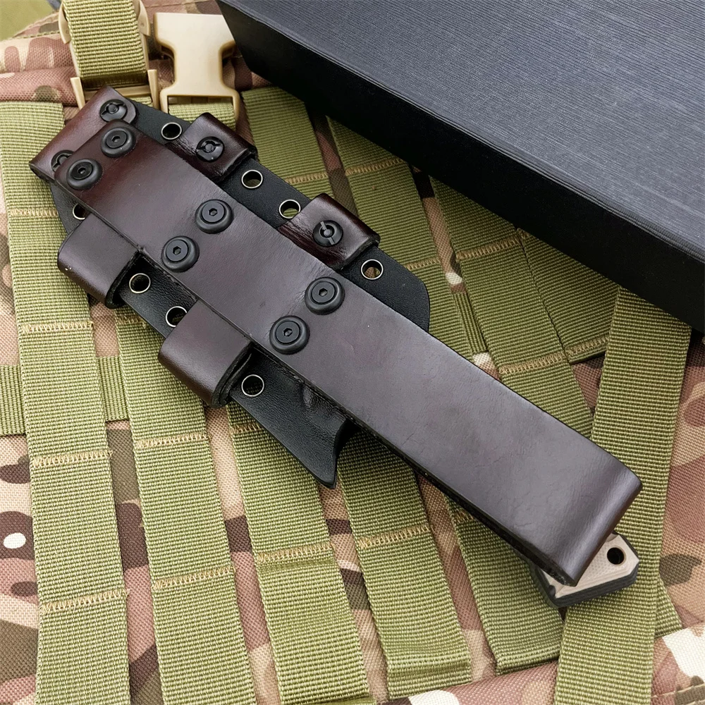 Fixed Blade Knife – Camping G10 Handle Custom Engraving Hunting Survival Tactical EDC detail image - detail view 10