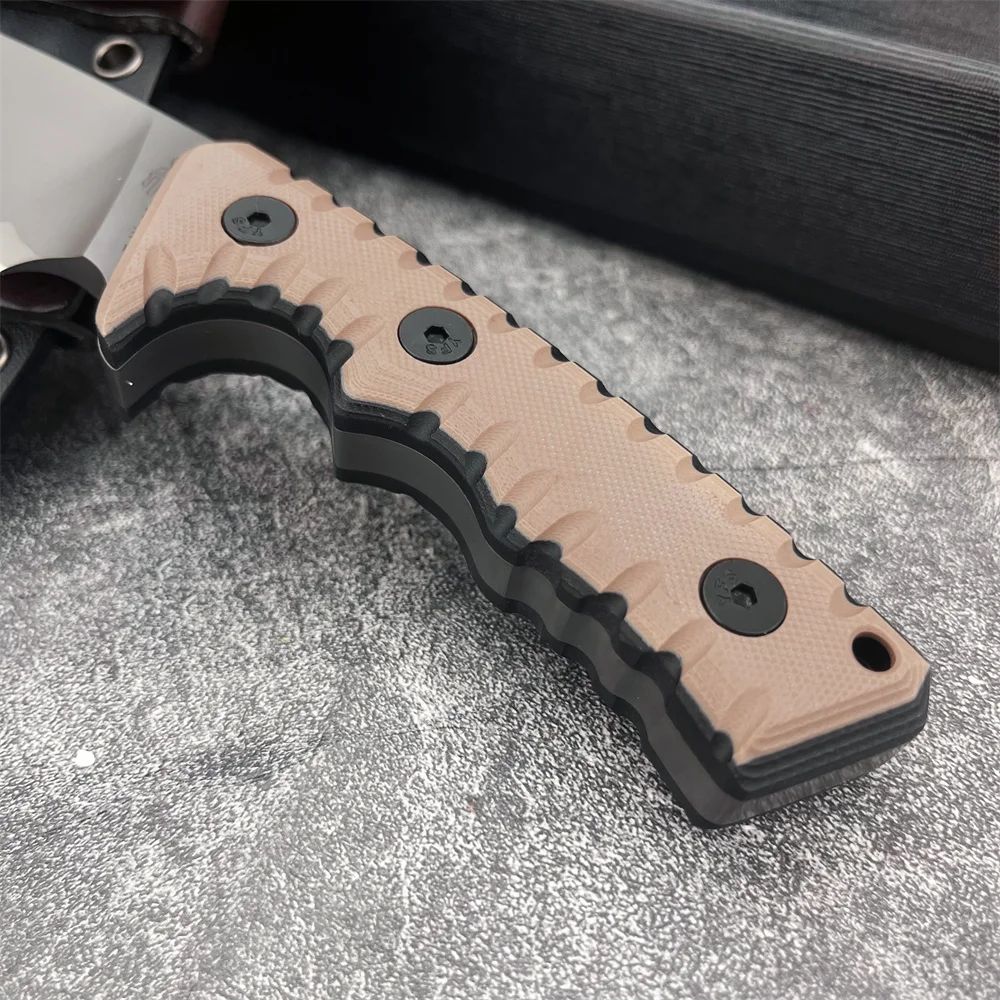 Fixed Blade Knife – Camping G10 Handle Custom Engraving Hunting Survival Tactical EDC detail image - detail view 8